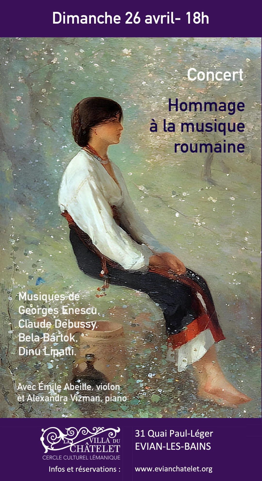Villa du Chatelêt - Hommage à la musique roumaine